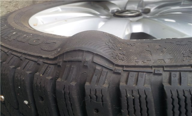 Грыжа на резине